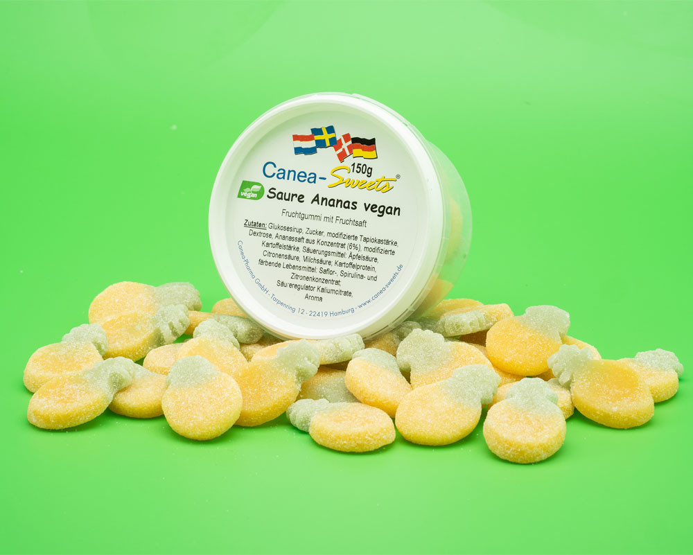 Saure Ananas (vegan)
